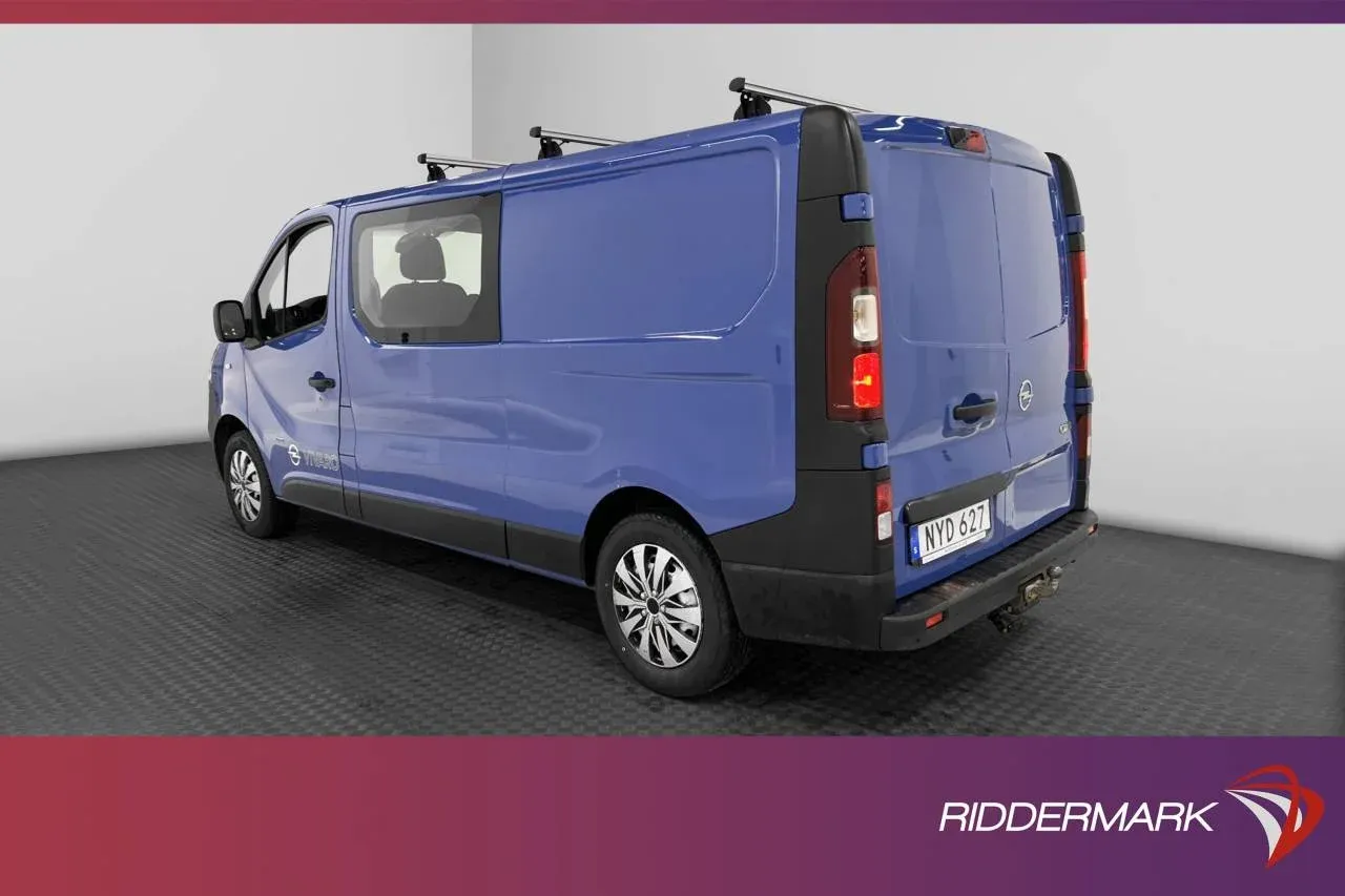 Opel Vivaro CrewVan L2 115hk Dragkrok B-Kamera 6-Sits Moms Image 2